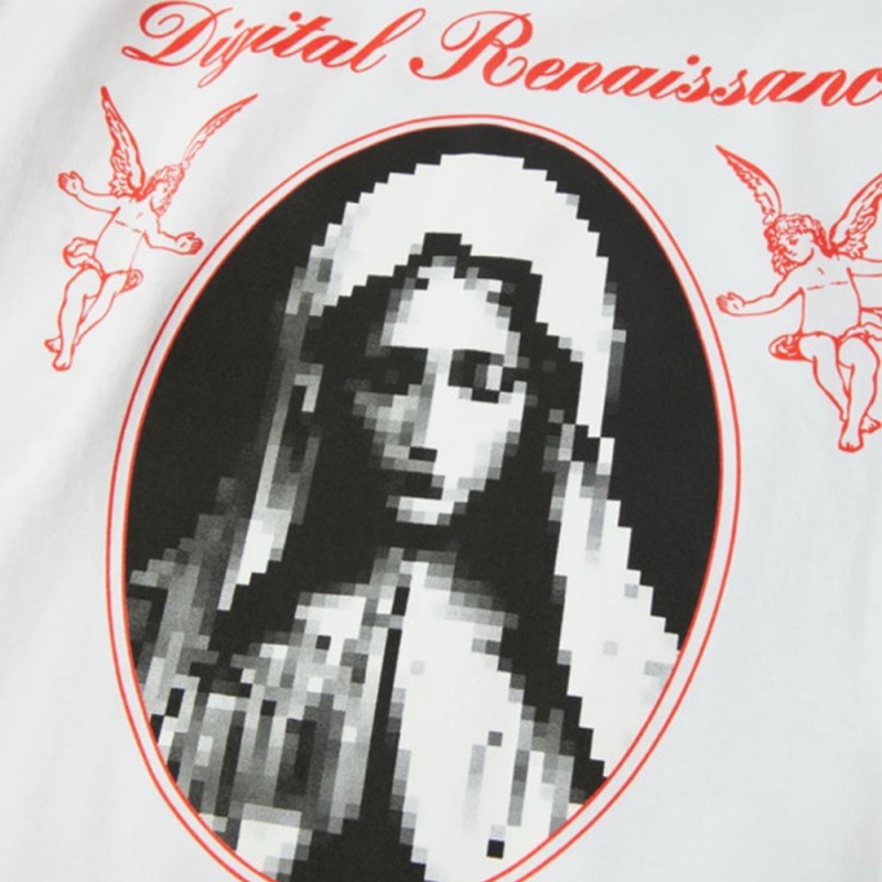 HUF DIGITAL RENAISSANCE SS TEE (TS02779 WHITE)