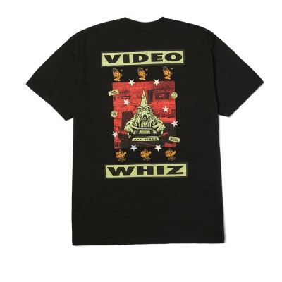 HUF VIDEO GENIE SS TEE (TS02793 BLACK)