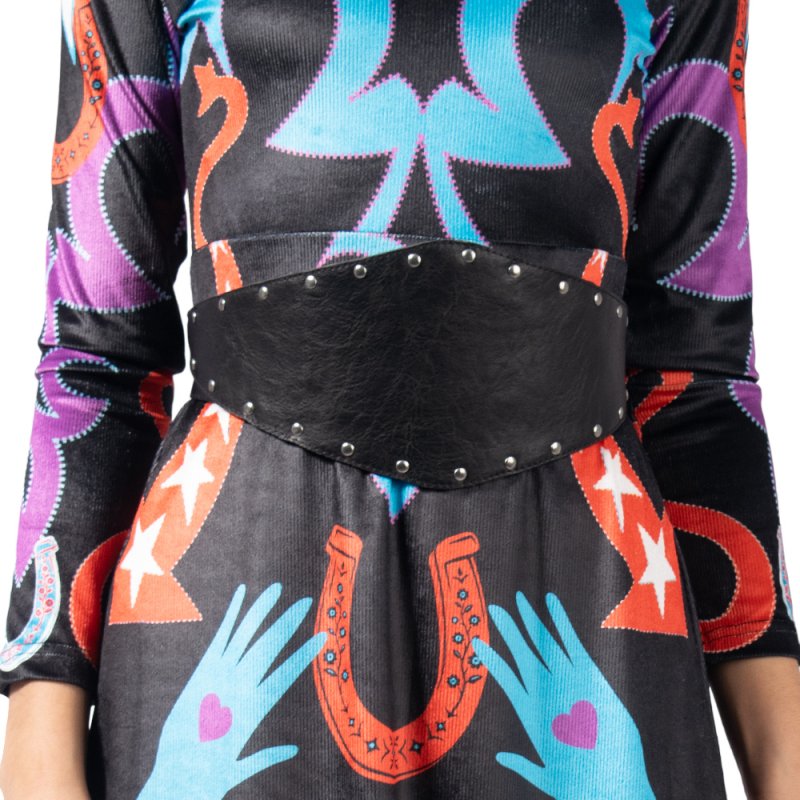 Peace and Chaos JUALA BELT - Eco Leather (W23003 BLACK)