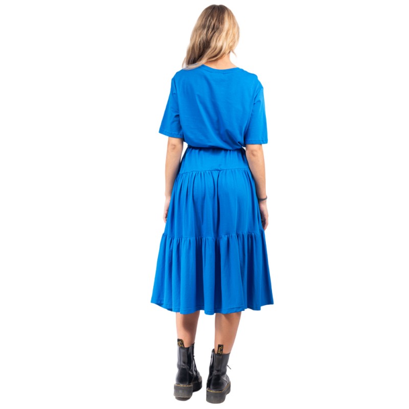 Peace and Chaos MIRACLE LONG DRESS (W24918 BLUE)