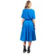 Peace and Chaos MIRACLE LONG DRESS (W24918 BLUE)