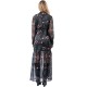 Peace and Chaos INCARNATION LONG DRESS - Transparent (W24940 TYPOS)