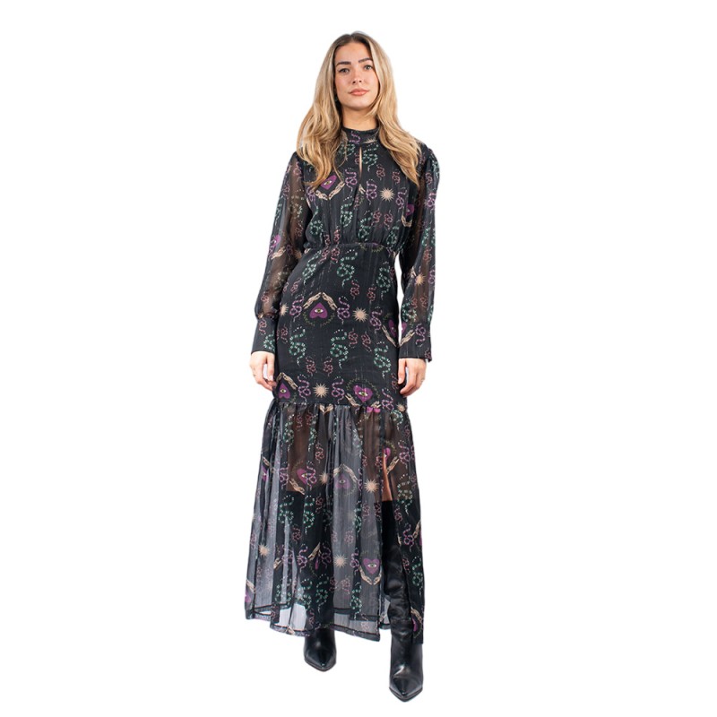 Peace and Chaos INCARNATION LONG DRESS - Transparent (W24940 TYPOS)