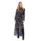 Peace and Chaos INCARNATION LONG DRESS - Transparent (W24940 TYPOS)