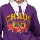 Peace and Chaos OLD-SCHOOL SWEATER (W26201 PURPLE)