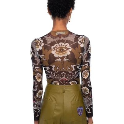 Peace and Chaos BLOOM TOP - Mesh (W26212 TYPOS)