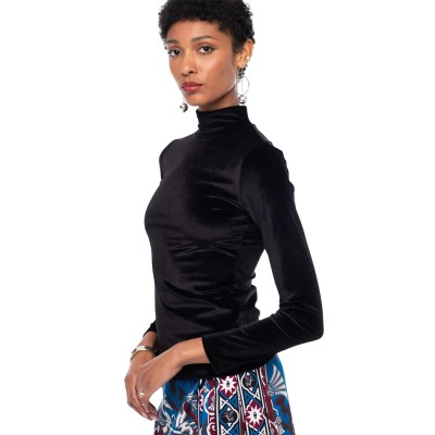 Peace and Chaos REGAL TOP (W26234 BLACK)