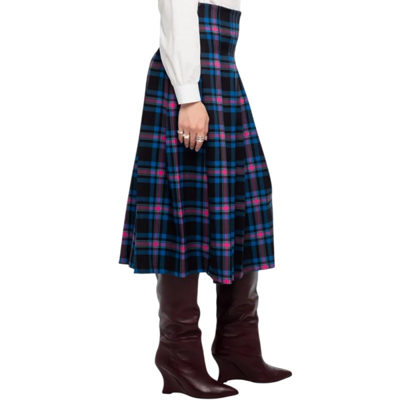 Peace and Chaos PREPPY MIDI SKIRT (W26305 TYPOS)