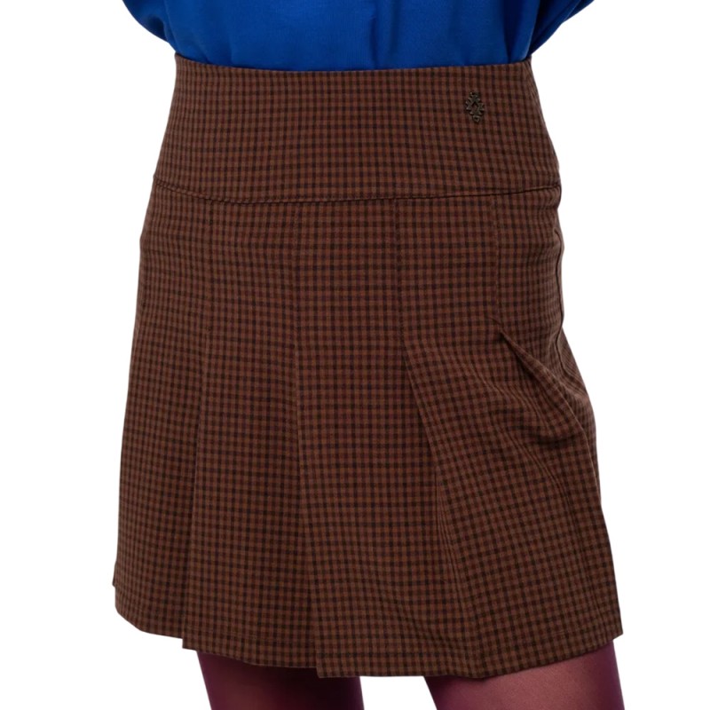 Peace and Chaos ACADEMIC PLEATED MINI SKIRT (W26311 TYPOS)