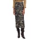 Peace and Chaos CAMOUFLAGE MIDI SKIRT (W26322 TYPOS)