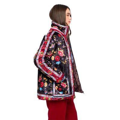 Peace and Chaos ESSENCE & VENOMOUS PUFFER DOUBLE FACED - Velvet (W26807 TYPOS)