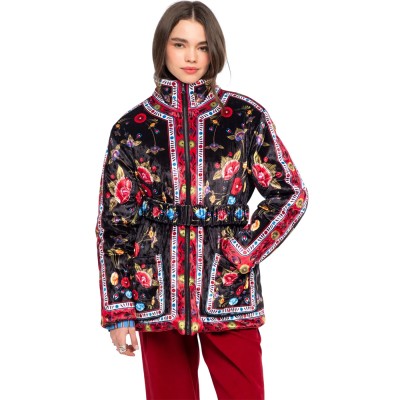 Peace and Chaos ESSENCE & VENOMOUS PUFFER DOUBLE FACED - Velvet (W26807 TYPOS)