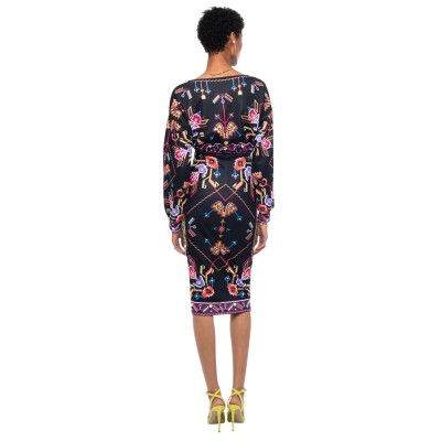 Peace and Chaos EMBLEM MIDI DRESS (W26902 TYPOS)