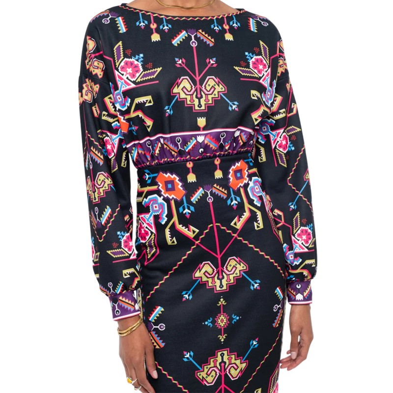 Peace and Chaos EMBLEM MIDI DRESS (W26902 TYPOS)