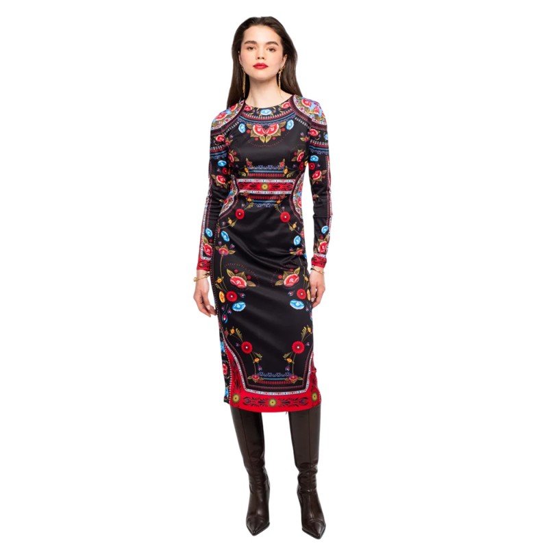 Peace and Chaos ESSENCE MIDI DRESS (W26905 TYPOS)