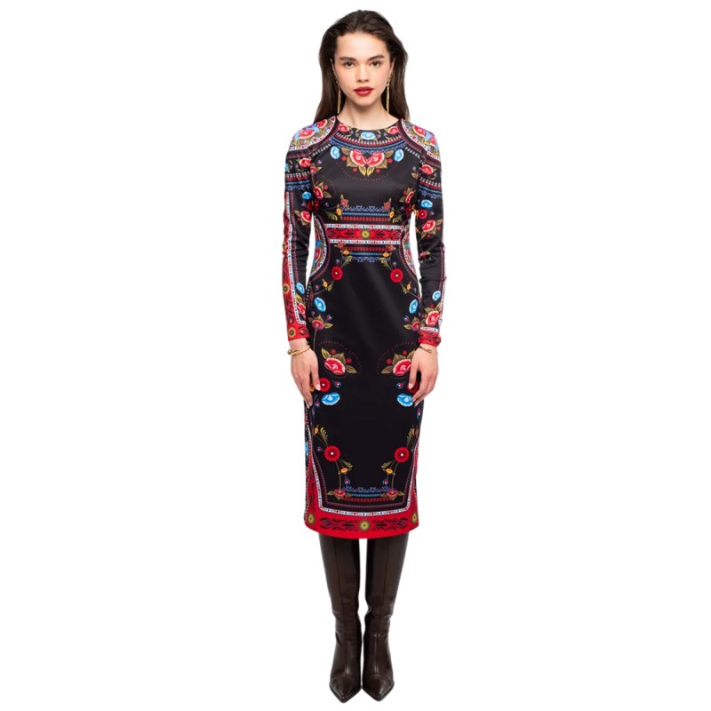 Peace and Chaos ESSENCE MIDI DRESS (W26905 TYPOS)