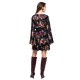Peace and Chaos BOUQUET DRESS - Velvet (W26909 TYPOS)