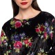 Peace and Chaos BOUQUET DRESS - Velvet (W26909 TYPOS)