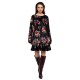 Peace and Chaos BOUQUET DRESS - Velvet (W26909 TYPOS)