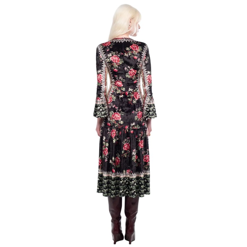 Peace and Chaos IMPERIAL LONG DRESS (W26915 TYPOS)