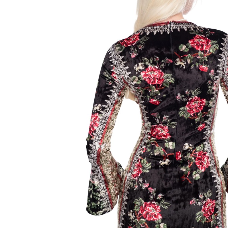 Peace and Chaos IMPERIAL LONG DRESS (W26915 TYPOS)