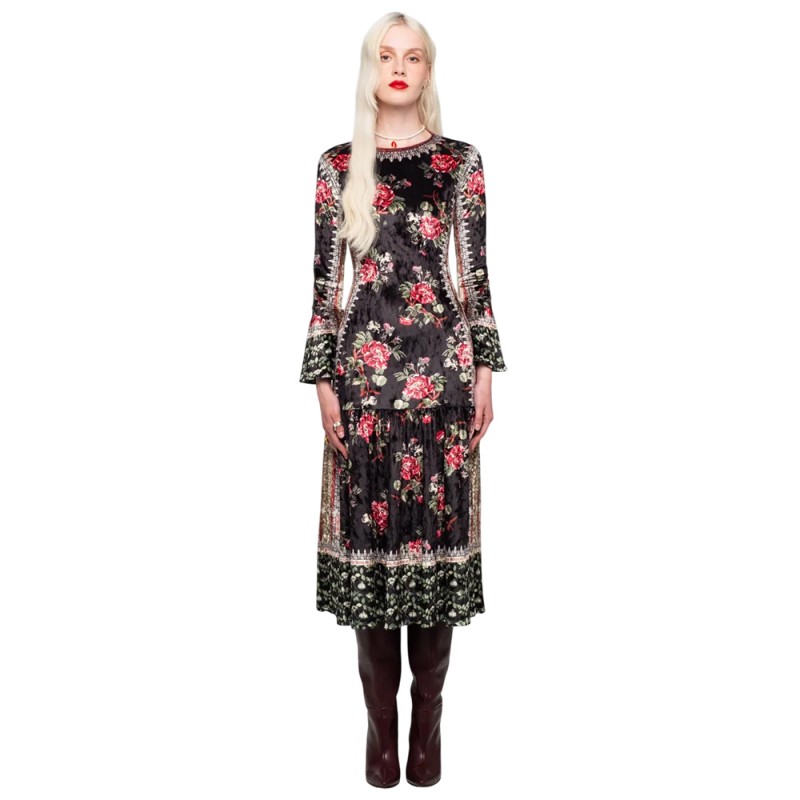 Peace and Chaos IMPERIAL LONG DRESS (W26915 TYPOS)