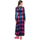 Peace and Chaos ARGYLE LONG DRESS (W26919 TYPOS)