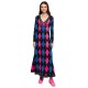 Peace and Chaos ARGYLE LONG DRESS (W26919 TYPOS)