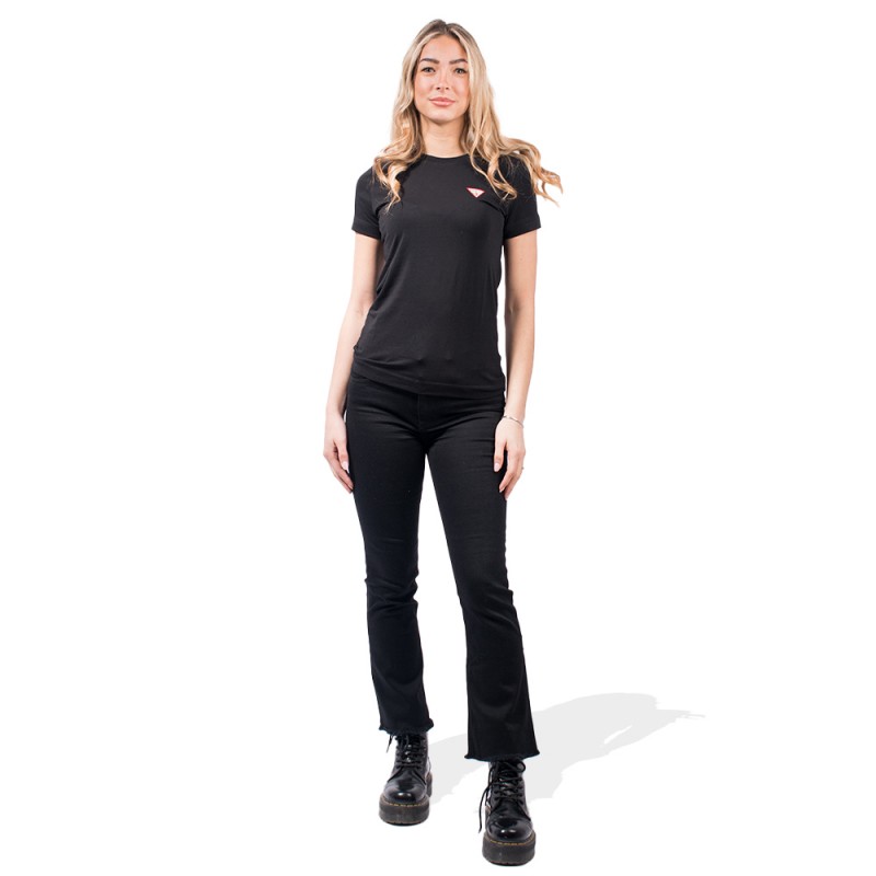 Guess SS CN MINI TRIANGLE TEE ΜΠΛΟΥΖΑ (W2YI44J1314 JBLK)