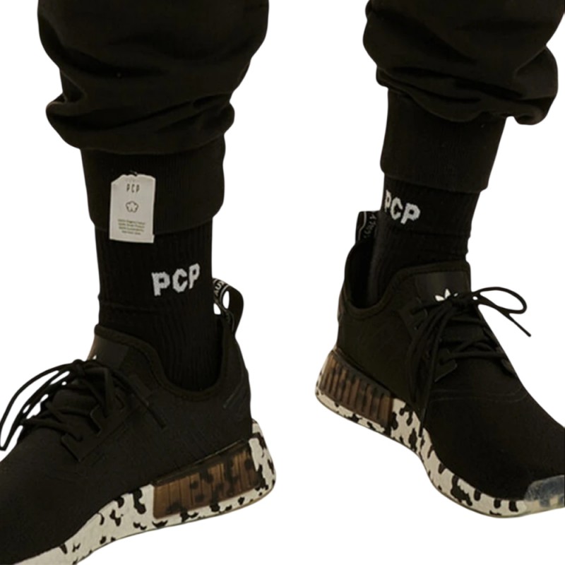 PCP TIE DYE SOCKS (W310000 Black)