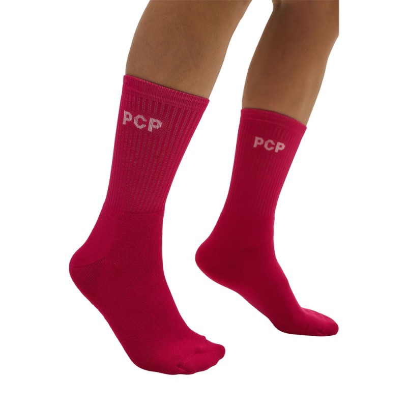 PCP TIE DYE SOCKS (W310000 Fuchsia)