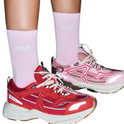 PCP TIE DYE SOCKS (W310000 Pink)