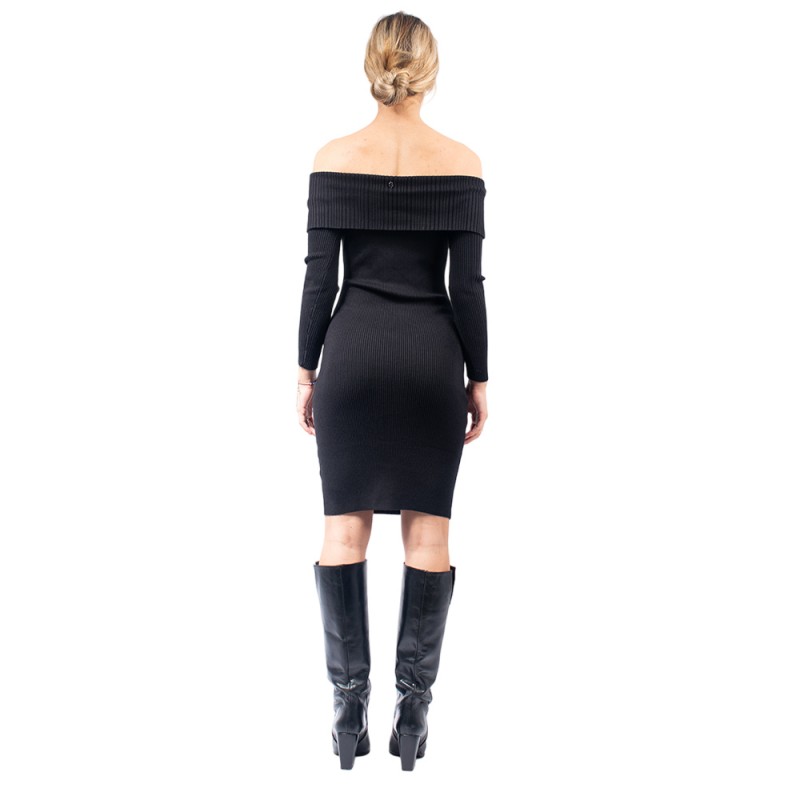 Guess LS FOLD OVER RIB JUL ΦΟΡΕΜΑ ΓΥΝΑΙΚΕΙΟ (W4BK97Z2YJ2 JBLK)