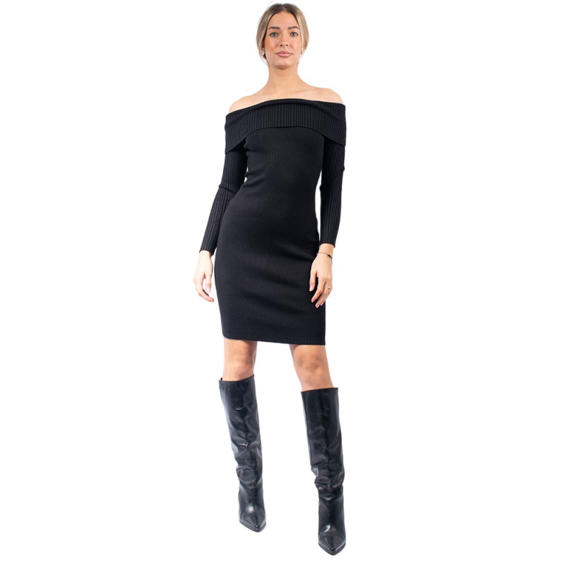 Guess LS FOLD OVER RIB JUL ΦΟΡΕΜΑ ΓΥΝΑΙΚΕΙΟ (W4BK97Z2YJ2 JBLK)