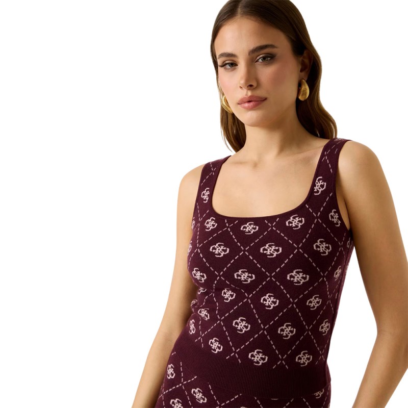 Guess SARAH 4G BRALETTE SWTR ΠΛΕΚΤΟ ΓΥΝΑΙΚΕΙΟ (W4BR0CZ3JD2 F4T5)