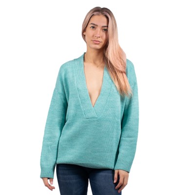 Combos Knitwear ΜΠΛΟΥΖΑ ΛΟΥΖ (W4PLBV0039 PETROL)
