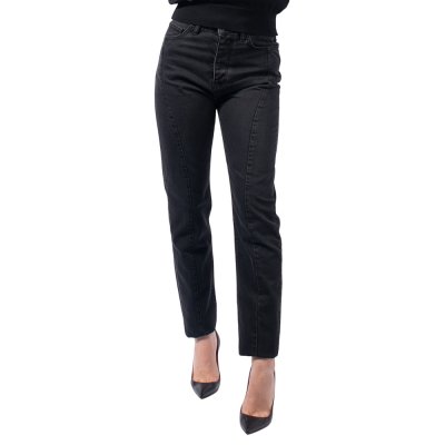 Combos Knitwear Denim ΠΑΝΤΕΛΟΝΙ ΡΑΦΗ (W4TNDT0009 BLACK)