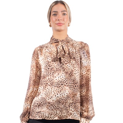 Guess LS BRIGITTE BOWED TOP ΠΟΥΚΑΜΙΣΟ ΓΥΝΑΙΚΕΙΟ (W4YH6BWEE20 P1IE)