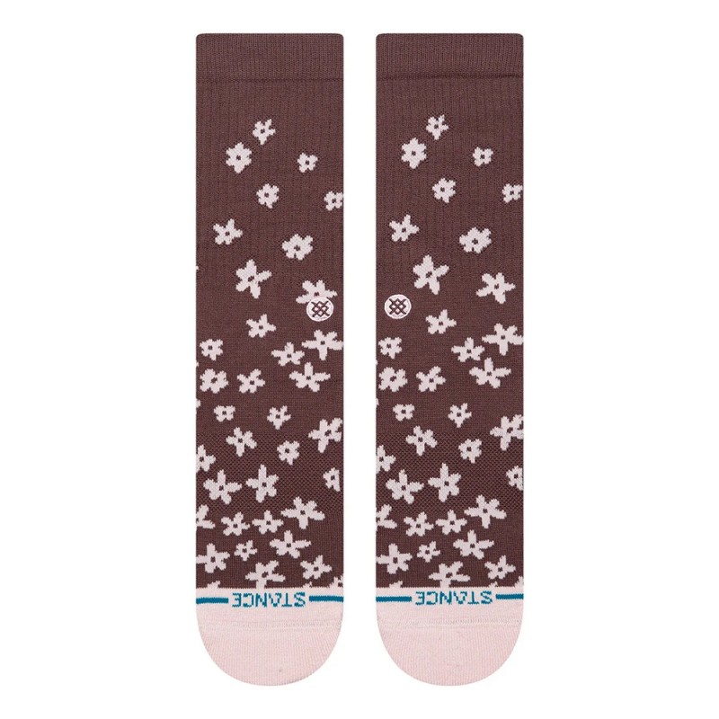 STANCE FLORAL DREAMS CREW (W556C26FLO BRN)