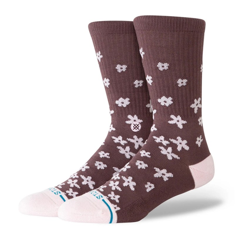 STANCE FLORAL DREAMS CREW (W556C26FLO BRN)