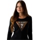 Guess LS CN LEO TRIANGLE TEE ΜΠΛΟΥΖΑ ΓΥΝΑΙΚΕΙΑ (W5BI75J1314 JBLK)