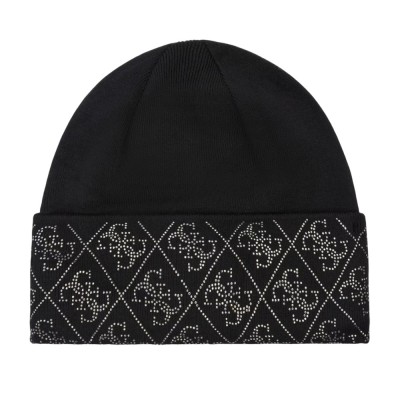 Guess NORA 4G RHINESTONES BEANIE SWT ΑΞΕΣΟΥΑΡ ΓΥΝΑΙΚΕΙΟ (W5BZ20Z2NQ2 JBLK)