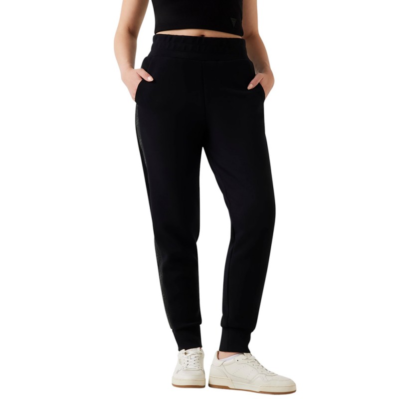 Guess NEW VICTOIRE SCUBA PANT ΠΑΝΤΕΛΟΝΙ ΓΥΝΑΙΚΕΙΟ (W5YB11KBYE2 JBLK)