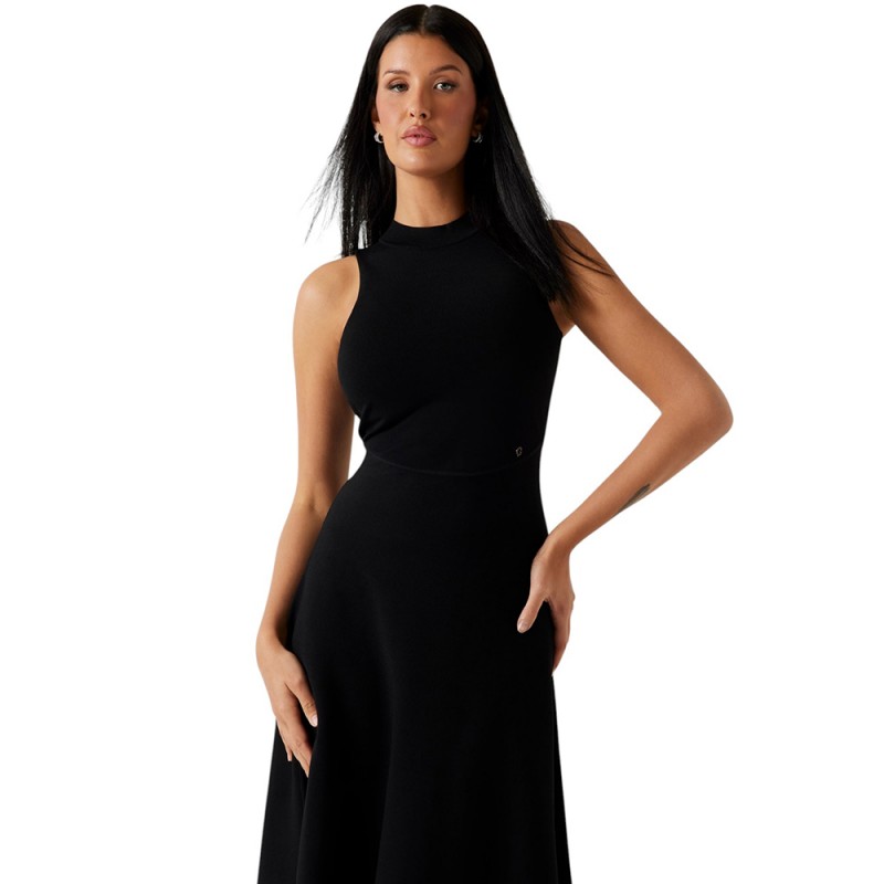 Guess SL CASSANDRA LONG SWTR DRESS ΦΟΡΕΜΑ ΓΥΝΑΙΚΕΙΟ (W5YK0SZ0241 JBLK)