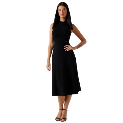 Guess SL CASSANDRA LONG SWTR DRESS ΦΟΡΕΜΑ ΓΥΝΑΙΚΕΙΟ (W5YK0SZ0241 JBLK)