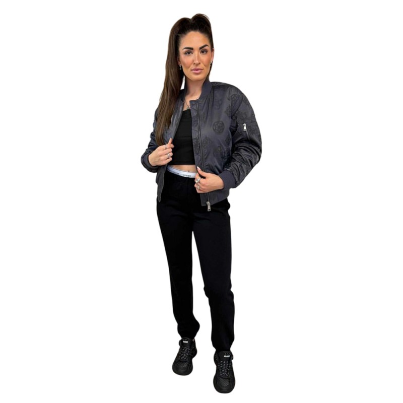 Guess PHILOMENE LOGO BOMBER ΜΠΟΥΦΑΝ ΓΥΝΑΙΚΕΙΟ (W5YL08WHDK2 JTMU)
