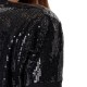 Guess SS CN JUNIPER SEQUINS SWTR ΠΛΕΚΤΟ ΓΥΝΑΙΚΕΙΟ (W5YR21Z3E70 JBLK)