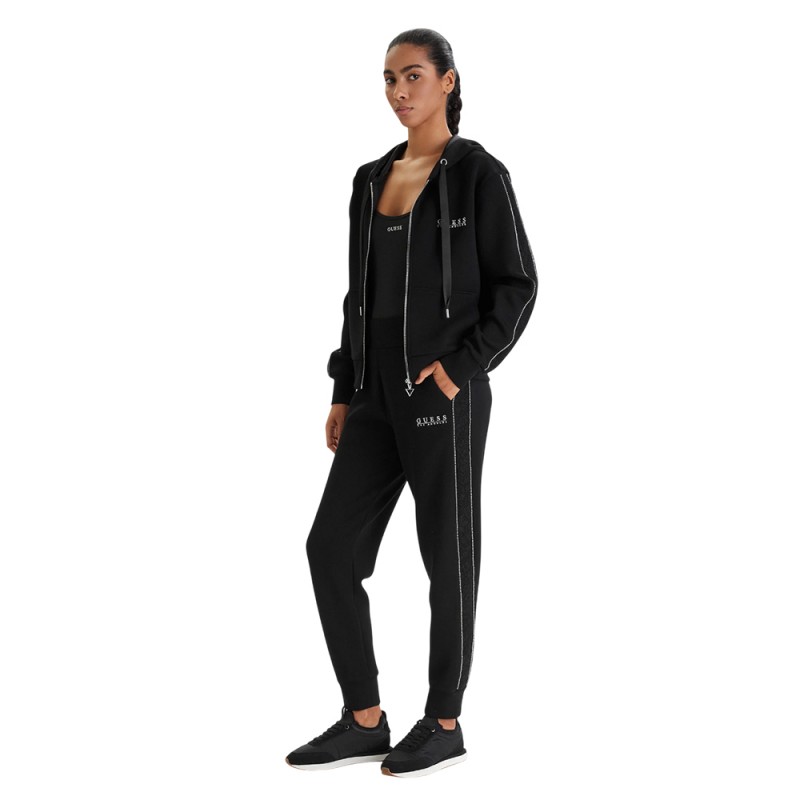 Guess NEW VICTOIRE SCUBA PANT ΠΑΝΤΕΛΟΝΙ (W6RB45KBYE2 JBLK)