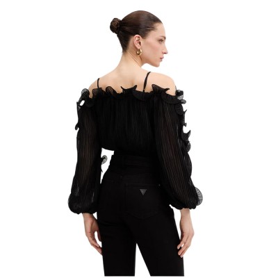 Guess LS GABRIELLA TOP ΠΟΥΚΑΜΙΣΟ (W6RH29WI342 JBLK)