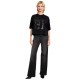 Guess SS 81 RHINESTONE NEW CREW TEE ΜΠΛΟΥΖΑ (W6RI12K9RM1 JBLK)
